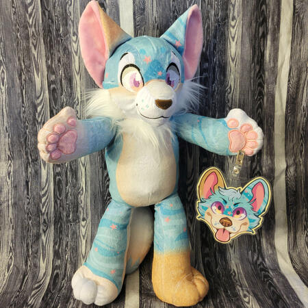 Beach Pup, Adoptable Plush, &#39;24